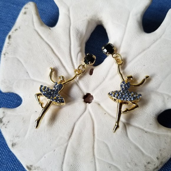 Ballerina Earrings - NWOT - Picture 1 of 5